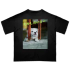 crescentの主人を待つ子犬♪ オーバーサイズTシャツ