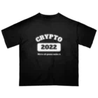 ずぼおじweb3.0ニュースのCRYPTO オーバーサイズTシャツ