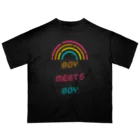 BOY-MEETS-BOYの🌈 BOY MEETS BOY 🌈 vol.1 オーバーサイズTシャツ