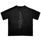 whiteのきらきら オーバーサイズTシャツ