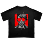 ヴォルのsignal RED オーバーサイズTシャツ