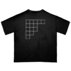 組合せ論ショップのヤング図形 オーバーサイズTシャツ