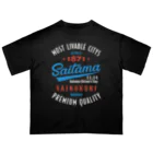 kg_shopのSaitama -Vintage- (濃色Tシャツ専用) Oversized T-Shirt