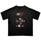 ととのいたい2人のミッドナイトサウナ「No.37」のNo.37 from T2MS SAUNA RegularWeight Hoodie  -TypoArt-[BLK] オーバーサイズTシャツ