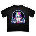 ミネラル太郎の幻想少女リリー　〜星々との対話〜 オーバーサイズTシャツ