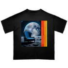 ChromastrAlのLunar Thrones Moon's Power Play Oversized T-Shirt