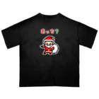 kg_shopの迷子のサンタクロース (ピクセルアート) オーバーサイズTシャツ