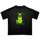 JINPIN (仁品)の待ちきれない猫 Oversized T-Shirt