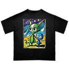 Paonのズーの可愛い宇宙人 Oversized T-Shirt