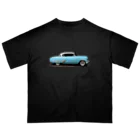 wowwooのChevrolet Bel Air　BLUE Oversized T-Shirt