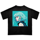 PuruPuruPunkのアニメが好き (01) オーバーサイズTシャツ