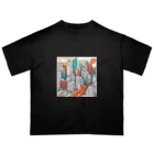 ANTARESのアーバンアート オーバーサイズTシャツ