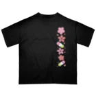 つきしょっぷのお花見 オーバーサイズTシャツ