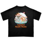 大江戸花火祭りのCelestial Ryujin Realm～天上の龍神領域5 オーバーサイズTシャツ