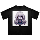 saitou1x4のホラー　かわいいグール３ オーバーサイズTシャツ