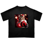 Super__Catのファイトキャット オーバーサイズTシャツ