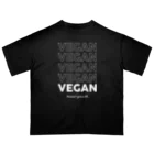 Let's go vegan!のBecause I give a **** オーバーサイズTシャツ