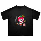 旅猫王子れぉにゃん👑😼公式(レイラ・ゆーし。)のいちご☆旅猫王子れぉにゃん オーバーサイズTシャツ
