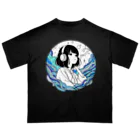 Green__teaの音の海 オーバーサイズTシャツ