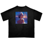 AQUAMETAVERSEの宵闇に輝くクリスタルの女王 Marsa 106 Oversized T-Shirt