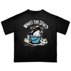 AckeeWolf Art Shopの猫シャンプー オーバーサイズTシャツ