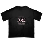 Luxe Line Studioの"Flower Power" ボタニカルガーデンシリーズ オーバーサイズTシャツ