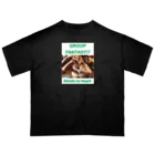 Koji_YamanouchiのGROUP FANTASY(Hands to Heart)やまぴーデザインオリジナルTシャツVol.2 オーバーサイズTシャツ