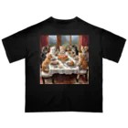Be proudの猫ちゃん達の晩餐会 Oversized T-Shirt