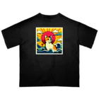 UKIYO-E_POP_by_convert_worksの浮世絵_猫POP Oversized T-Shirt