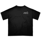 Ussy_0410の舞-Mai- 書道バックプリントTシャツ　ブラック オーバーサイズTシャツ
