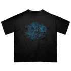 nachau7の打ち上げ花火-20 オーバーサイズTシャツ