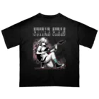 PALA's SHOP　cool、シュール、古風、和風、のGUITAR GIRLS　6 オーバーサイズTシャツ