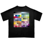 MstR_Laboのカラフル オーバーサイズTシャツ