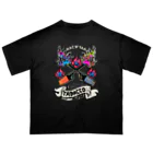 HACWYAHの炎煙油 オーバーサイズTシャツ