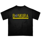 アリーヴェデルチャンネルSHOPのBONKURA TYPO YLW オーバーサイズTシャツ