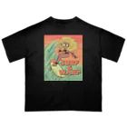 nidan-illustrationの"SURF & WARP" Oversized T-Shirt