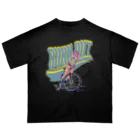 nidan-illustrationの"BURN OUT" オーバーサイズTシャツ