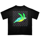 LalaHangeulの海亀さん　ハングルデザイン③ Oversized T-Shirt