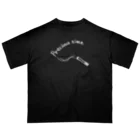 sandy-mの極上のいっぷく 白ver. オーバーサイズTシャツ