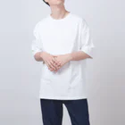 キツネイモリの人のオバケ キツネイモリ Oversized T-Shirt