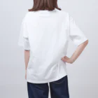 おばけ植物園の真夜中のポピー（ホワイト） Oversized T-Shirt