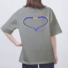 栗坊屋のハナヒゲウツボ オーバーサイズTシャツ