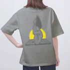 Aiji あいじの★ヨガ合掌&ウルドヴァムカパスチモッターナーサナTシャツ★ オーバーサイズTシャツ