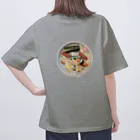 keijinoneの寿司握り　並 オーバーサイズTシャツ