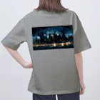 ryuhyuhoのnightless castle Oversized T-Shirt