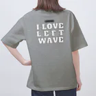 THREE;RIDE_Surf/Skate/SnowのTHREE RIDE ：レフトウェーブＴシャツ オーバーサイズTシャツ