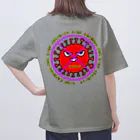 LalaHangeulのStop COVID-19 ~英語バージョン~ バックプリント オーバーサイズTシャツ