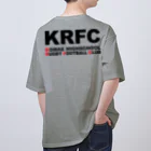 KRFC：狛江高校ラグビー部のKRFC：Komae Ball x BK オーバーサイズTシャツ