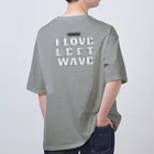 THREE;RIDE_Surf/Skate/SnowのTHREE RIDE ：レフトウェーブＴシャツ オーバーサイズTシャツ