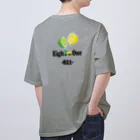 ストリートファッションはEighTwOne-821-(えいとぅーわん はちにーいち)のレモンライム オーバーサイズTシャツ